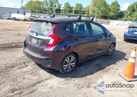 2015 Honda Fit Ex/Ex-L z USA, uszkodzony, nr VIN 3HGGK5H83FM747955